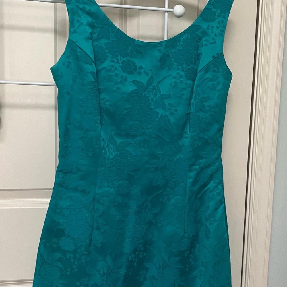Scott McClintock teal brocade classic